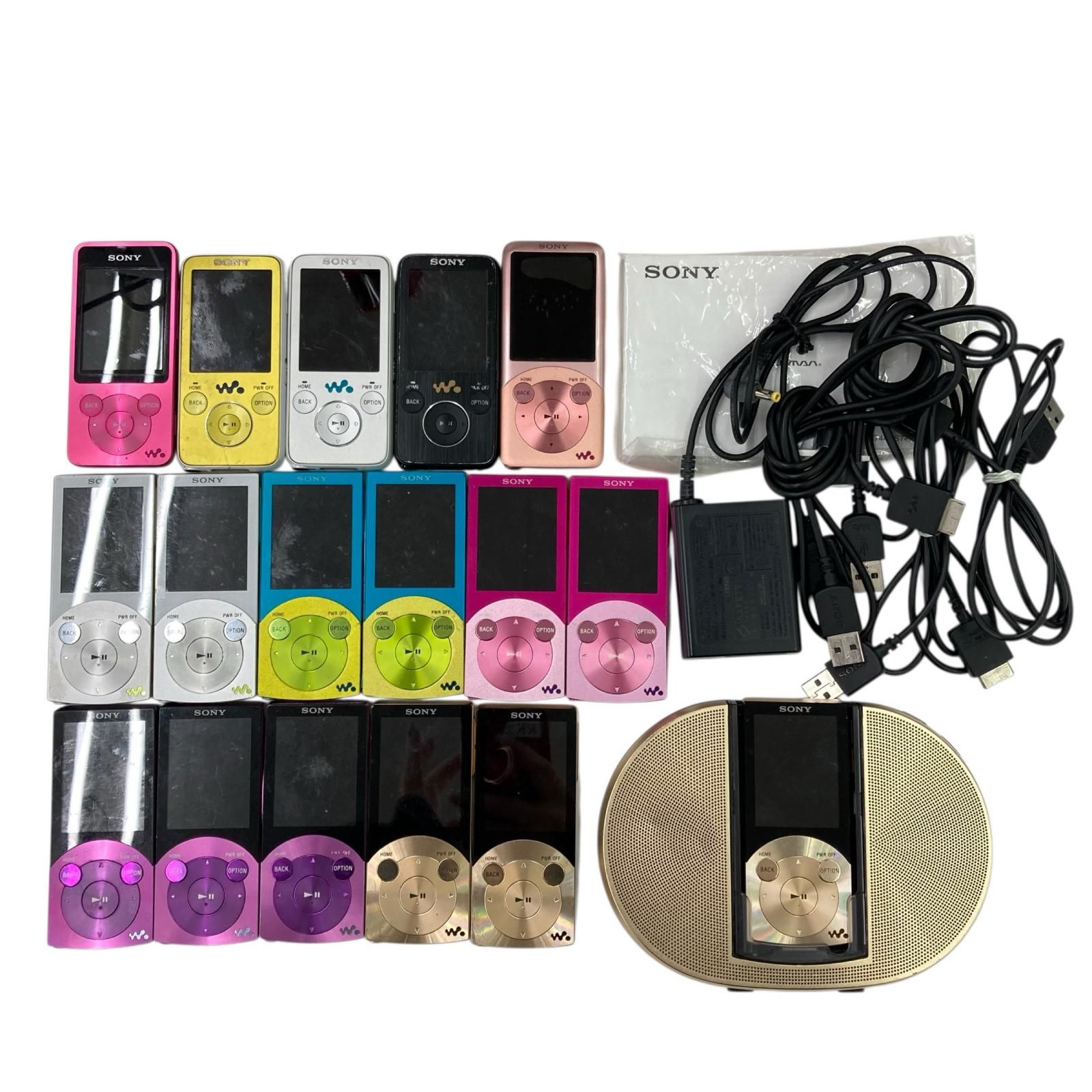 186001 動作未確認 SONY ソニー ウォークマン&スピーカー Sシリーズ 18