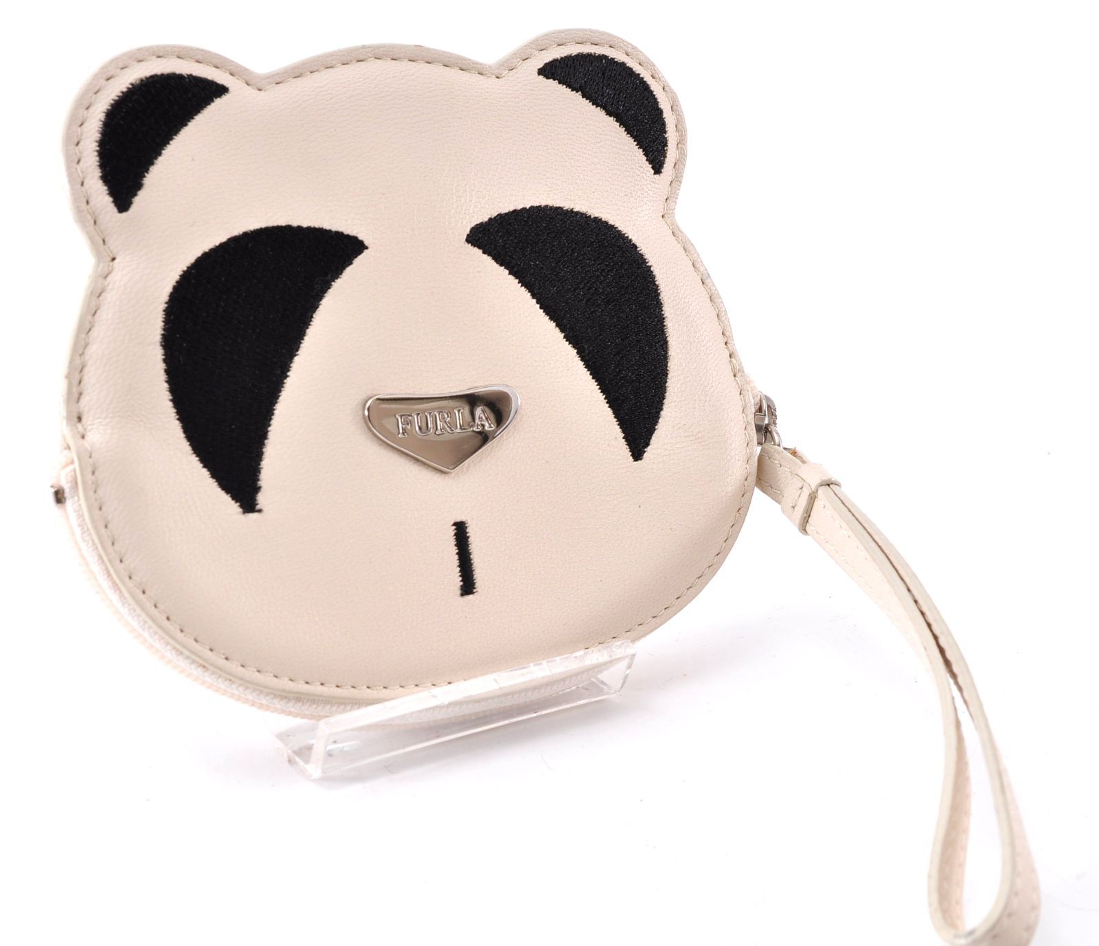 未使用 FURLA フルラ Coin Case コインケース Panda パンダ Animal