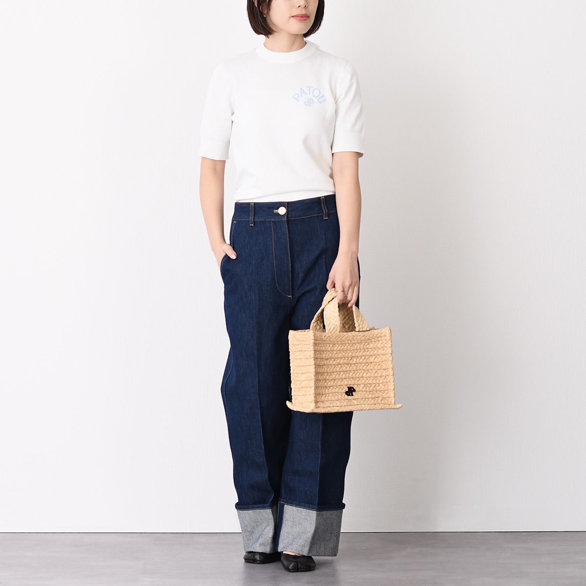 PATOU パトゥ デニム ジーンズ ボトムス アイコニックデニムパンツ 