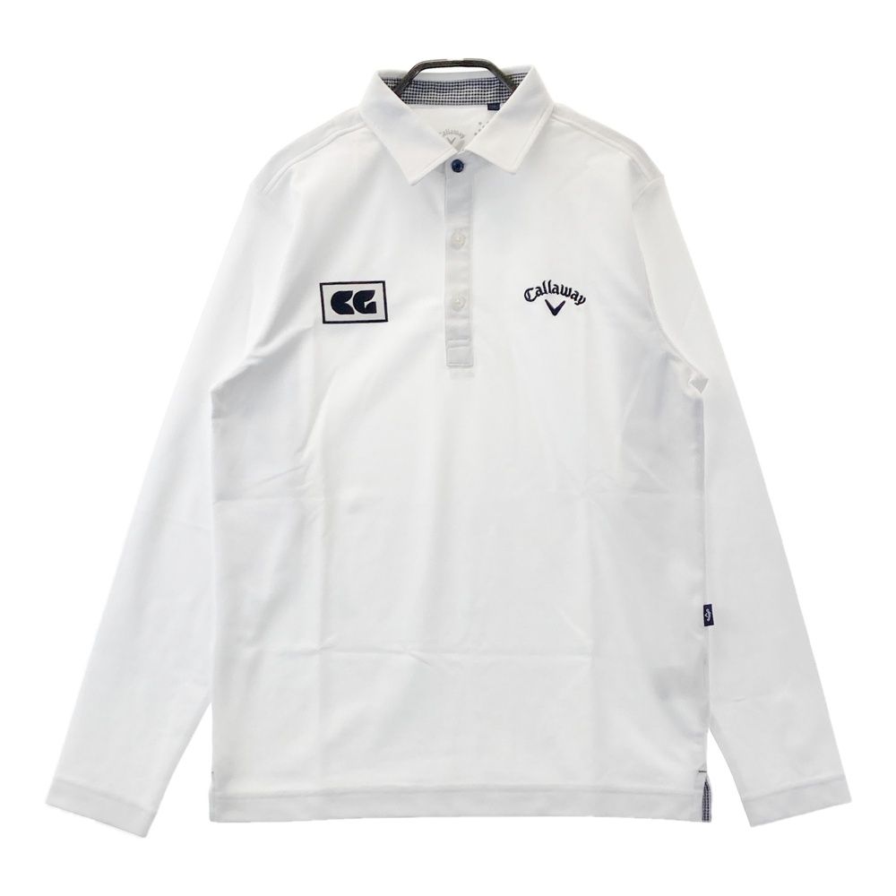 サイズ：M CALLAWAY キャロウェイ 2024年モデル 長袖ポロシャツ