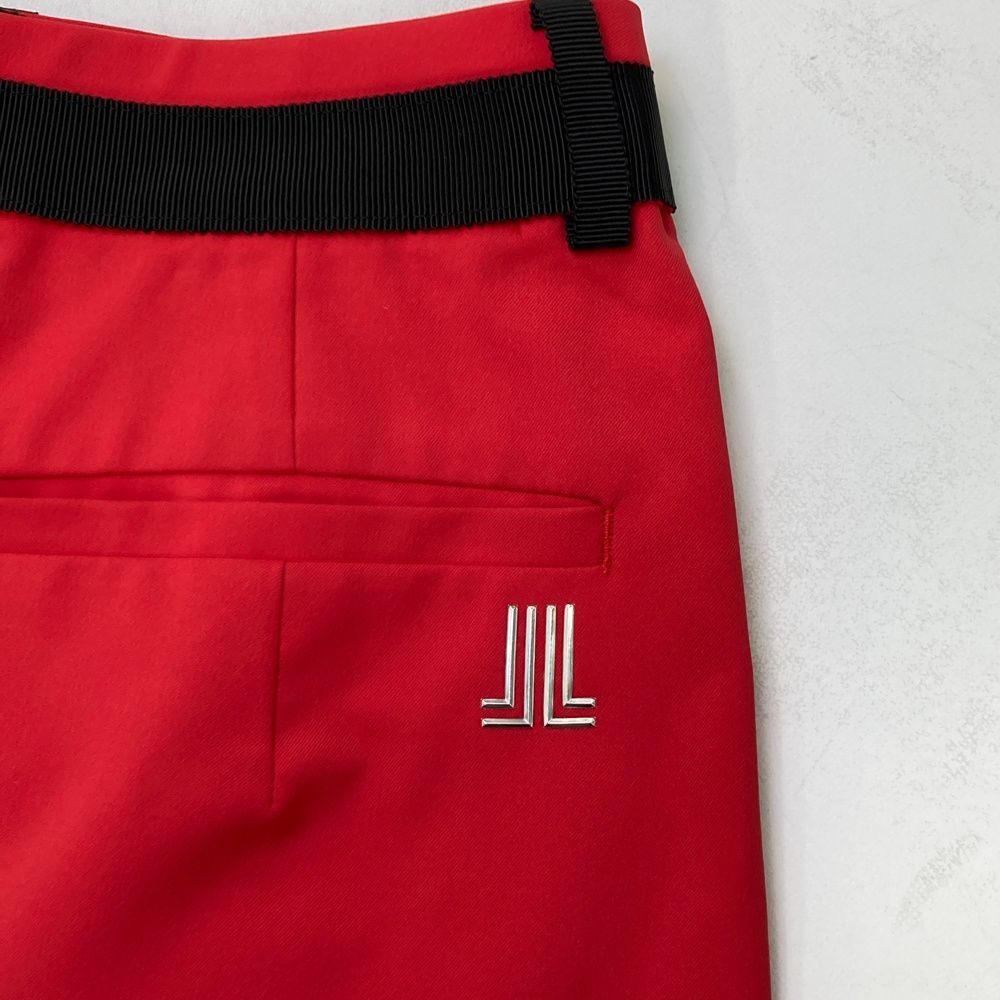 サイズ：38 LANVIN SPORT ランバン スポール スカート レッド系