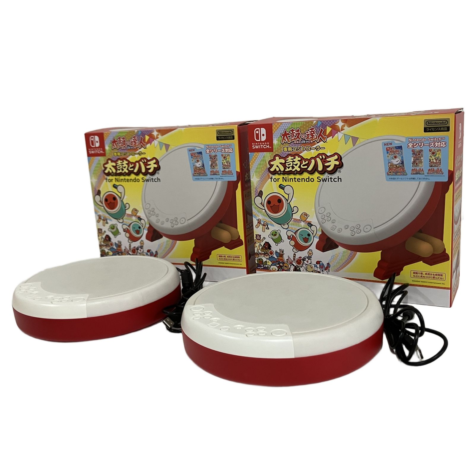 Switch用 太鼓の達人専用コントローラー 太鼓とバチ 豪華セット NSW