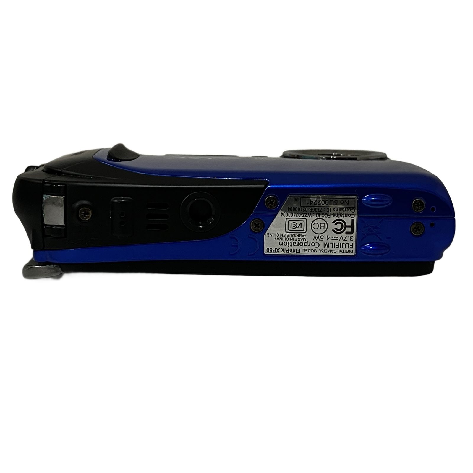 FUJIFILM FinePix XP80 ブルー 防水カメラ 防塵 耐衝撃 デジタルカメラ