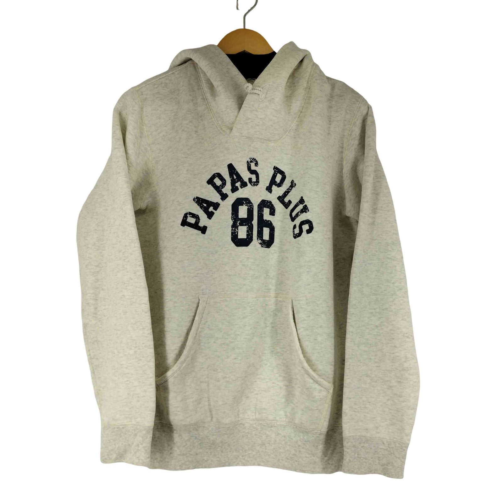 パパス papas ロゴプリント パーカー メンズ JPN：M -正規代理店