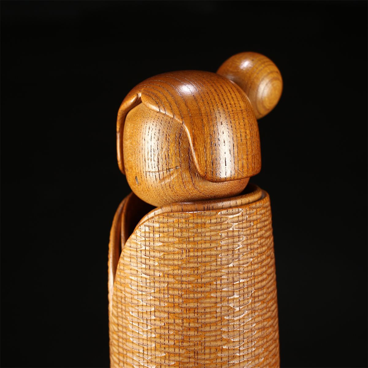 志藤尚山】 創作こけし 大作 高46.8㎝／本物保証 美品ZG！MB375 - メルカリ