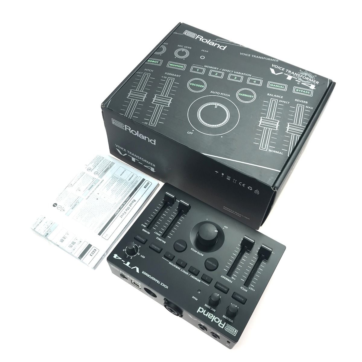 ROLAND ローランド ボイス用エフェクター VT-4 箱・取説付 - メルカリ