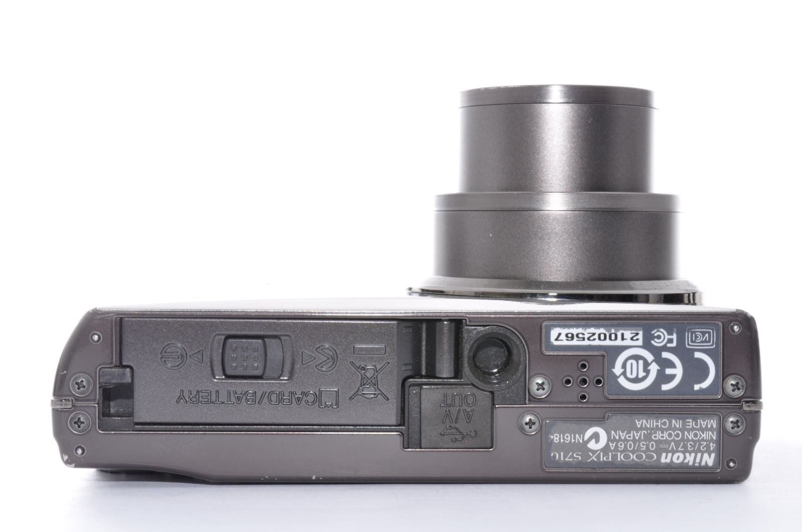 【完動品】Nikon Coolpix S710 デジタルカメラ 動作確認済み Amazon | Nikon デジタルカメラ COOLPIX (クールピクス) S710 アーバン