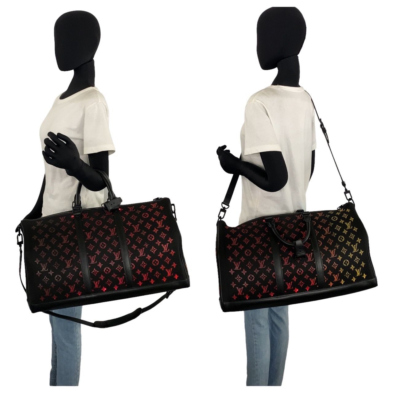 美品 LOUIS VUITTON ルイヴィトン モノグラムライトアップ キーポル