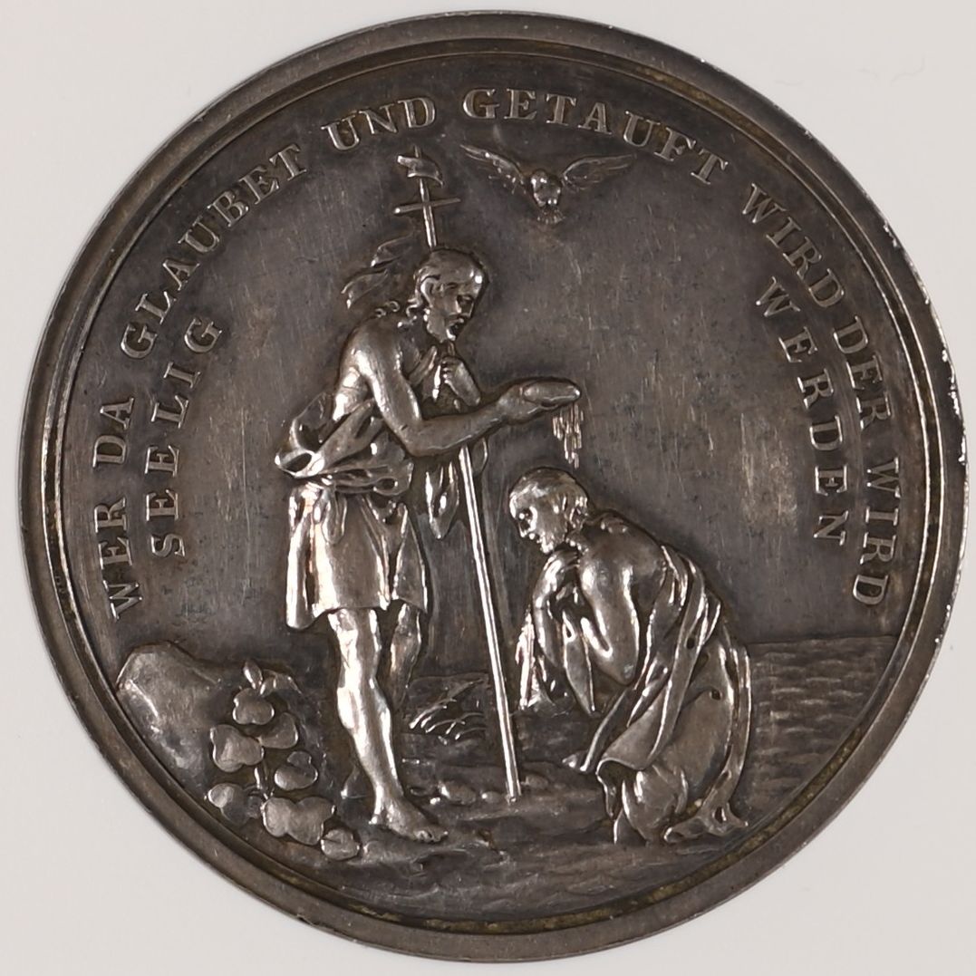 ドイツ 洗礼記念銀メダル サルバトール・ムンディ【MS61】 - メルカリ