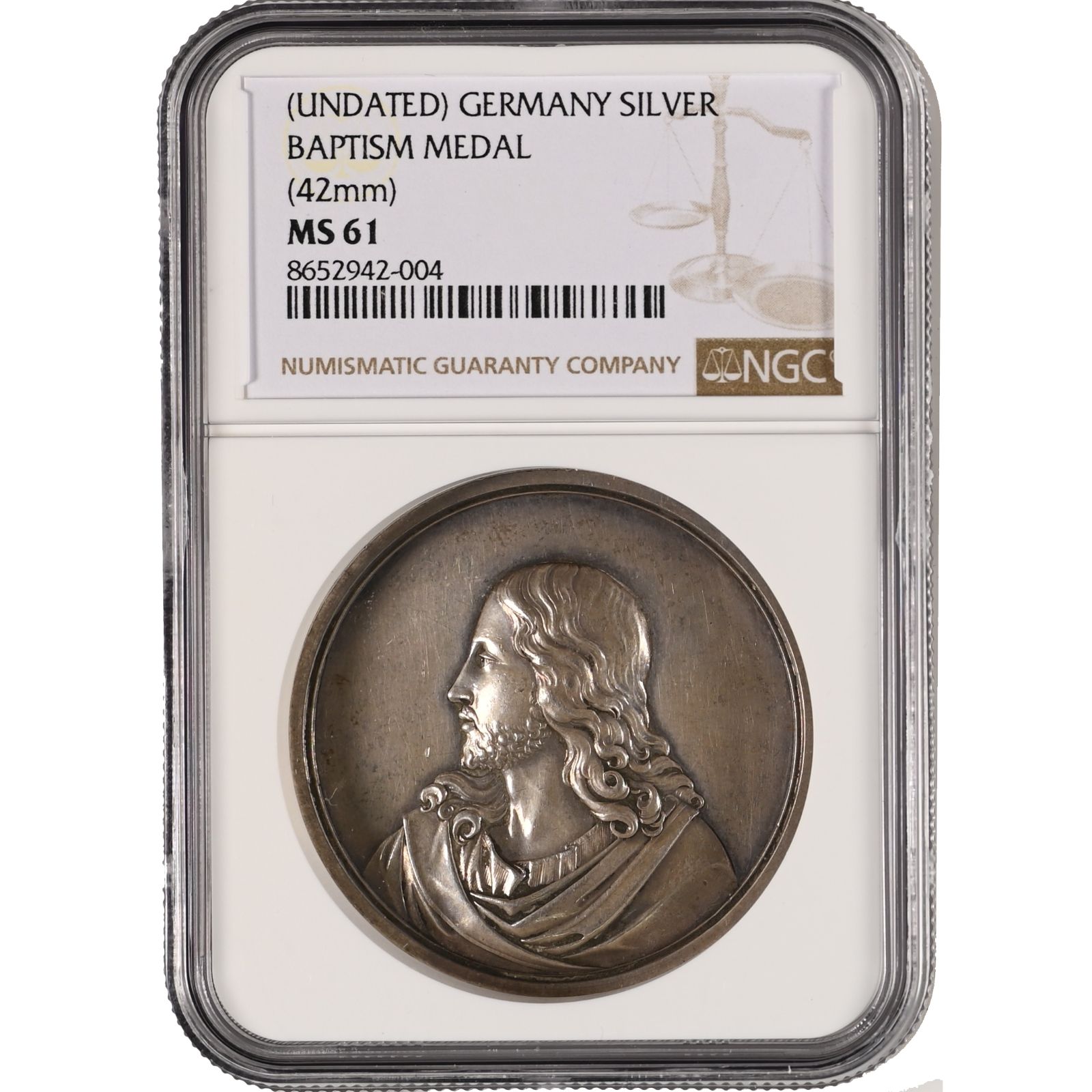 ドイツ 洗礼記念銀メダル サルバトール・ムンディ【MS61】 - メルカリ