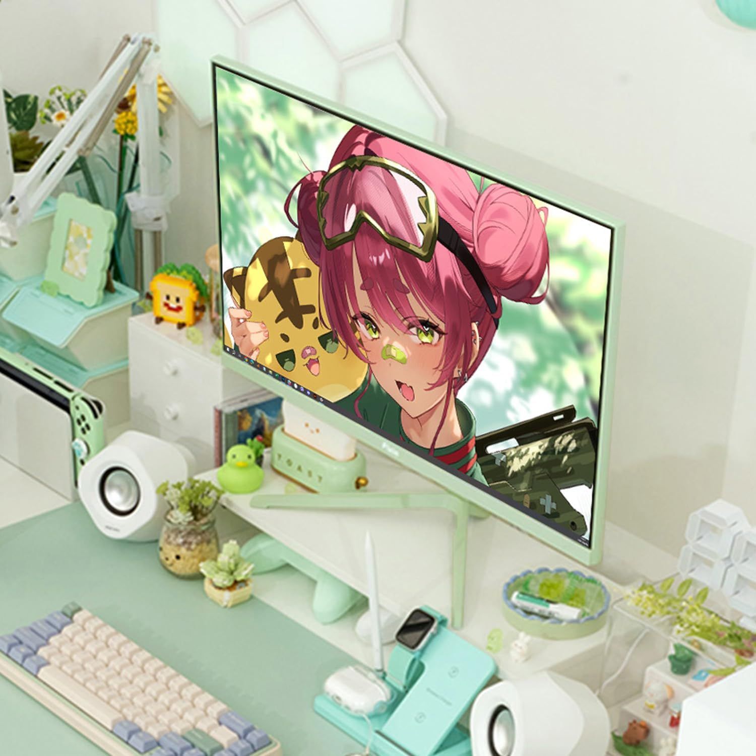 ジャンク品】Pixio PX248 WAVEMT 液晶ディスプレイ PX248WAVEMT 23.8