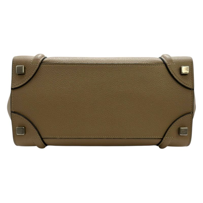 CÉLINE ラゲージ マイクロ 楽天市場】[中古] セリーヌ ラゲージ マイクロ ハンドバッグ トート