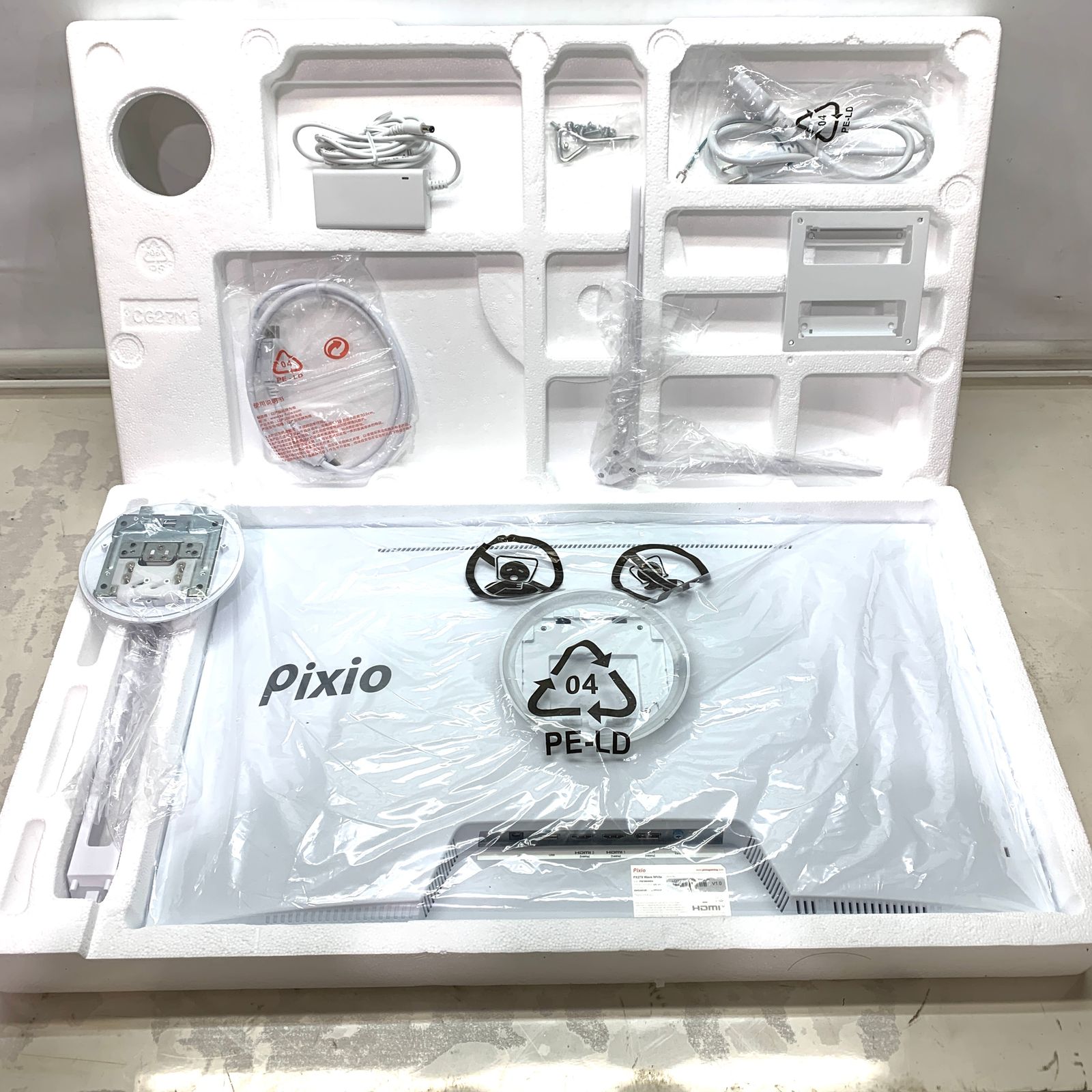 ジャンク品】Pixio PX278WAVEW 液晶ディスプレイ PX278WAVEW 27インチ