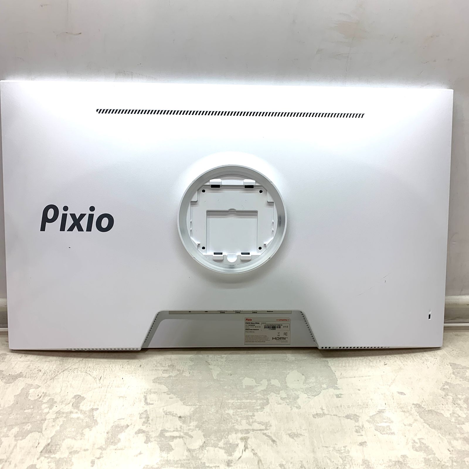 ジャンク品】Pixio PX278WAVEW 液晶ディスプレイ PX278WAVEW 27インチ