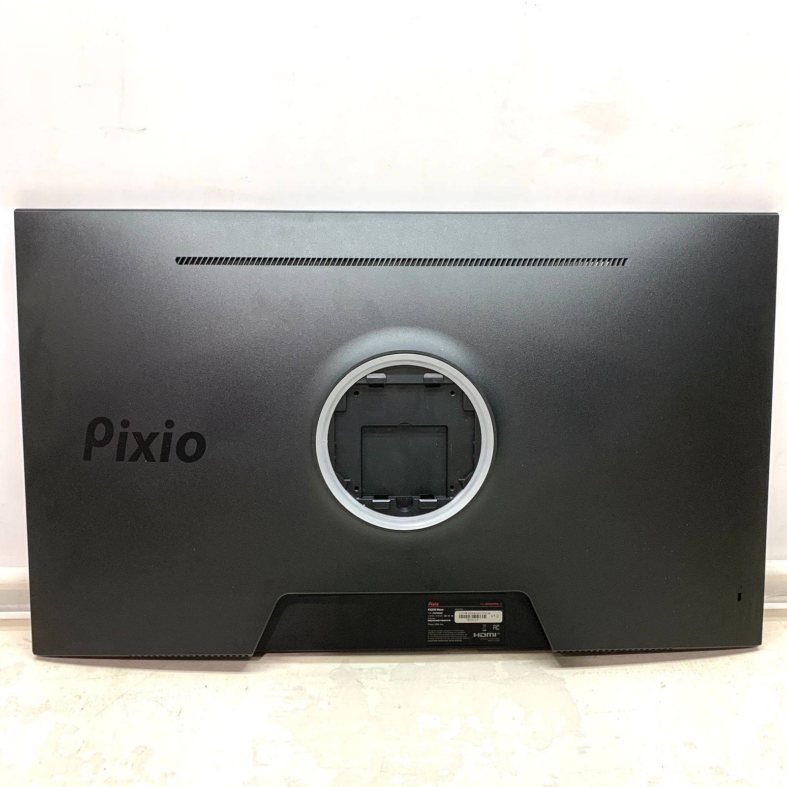 ジャンク品】Pixio PX278 WAVE Black 液晶ディスプレイ PX278WAVE 27