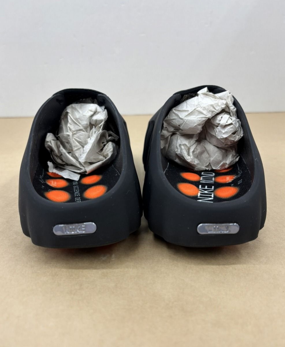 NIKE MIND 001 MULES ”Black HyperCrimson White Chrome” HQ4307-001