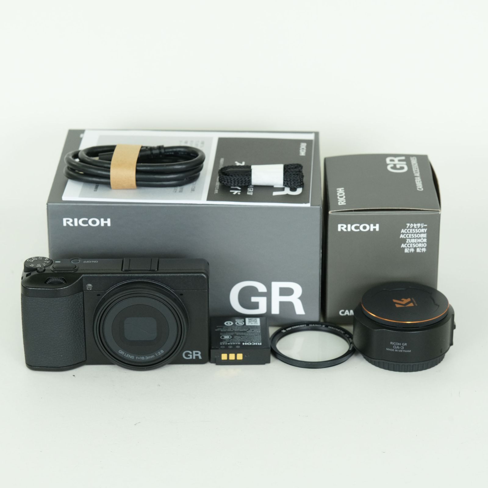 美品 | シャッター数188回｜別売付属品多数] RICOH GR IV | コンパクト