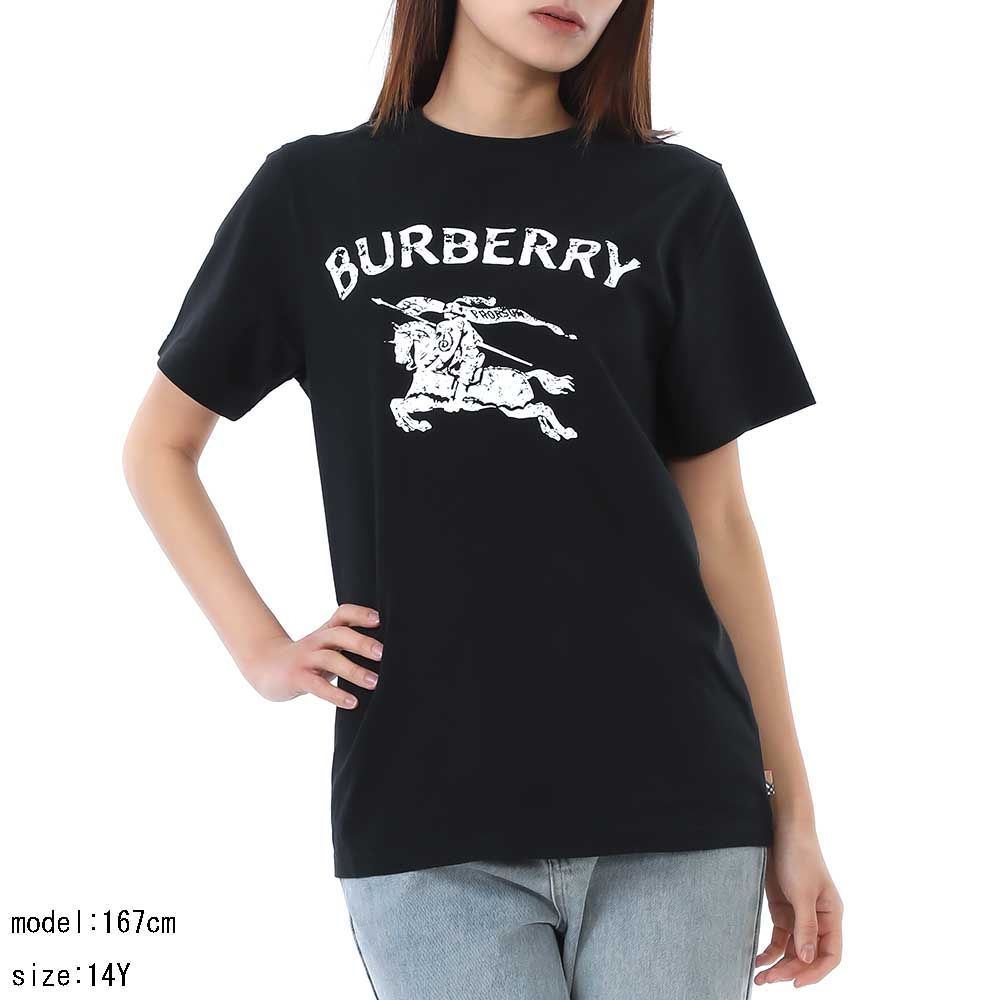 【美品】BURBERRY バーバリー チルドレン ティシャツ116cm 新品 BURBERRY KIDS バーバリー キッズ 8117667 A1189 ストレッチ