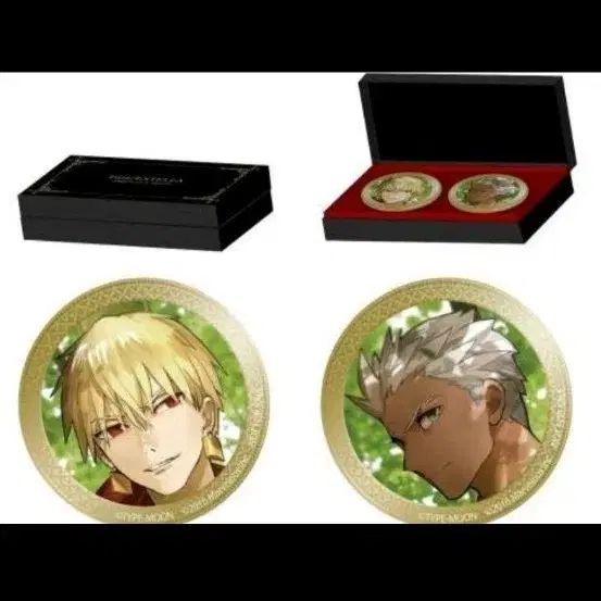 FATE/EXTELLA ギルガメッシュ&無銘 缶バッジ - メルカリ