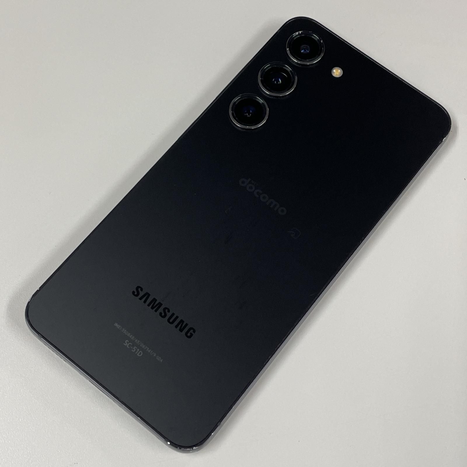 docomo Galaxy S23 SC-51D ファントムブラック - メルカリ