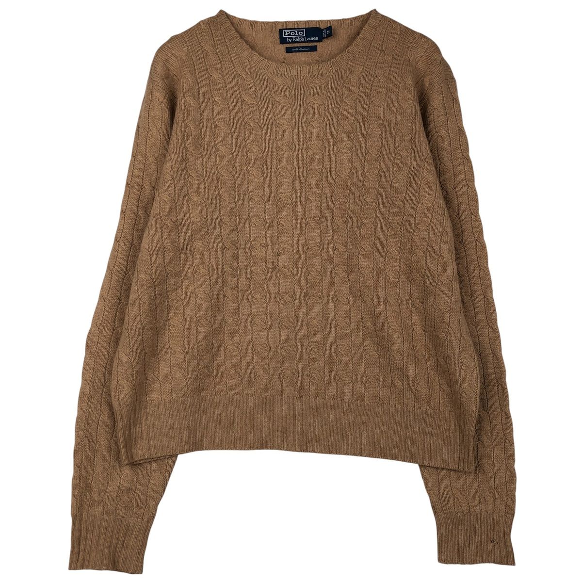 古着 ラルフローレン Ralph Lauren POLO by Ralph Lauren ケーブル編み