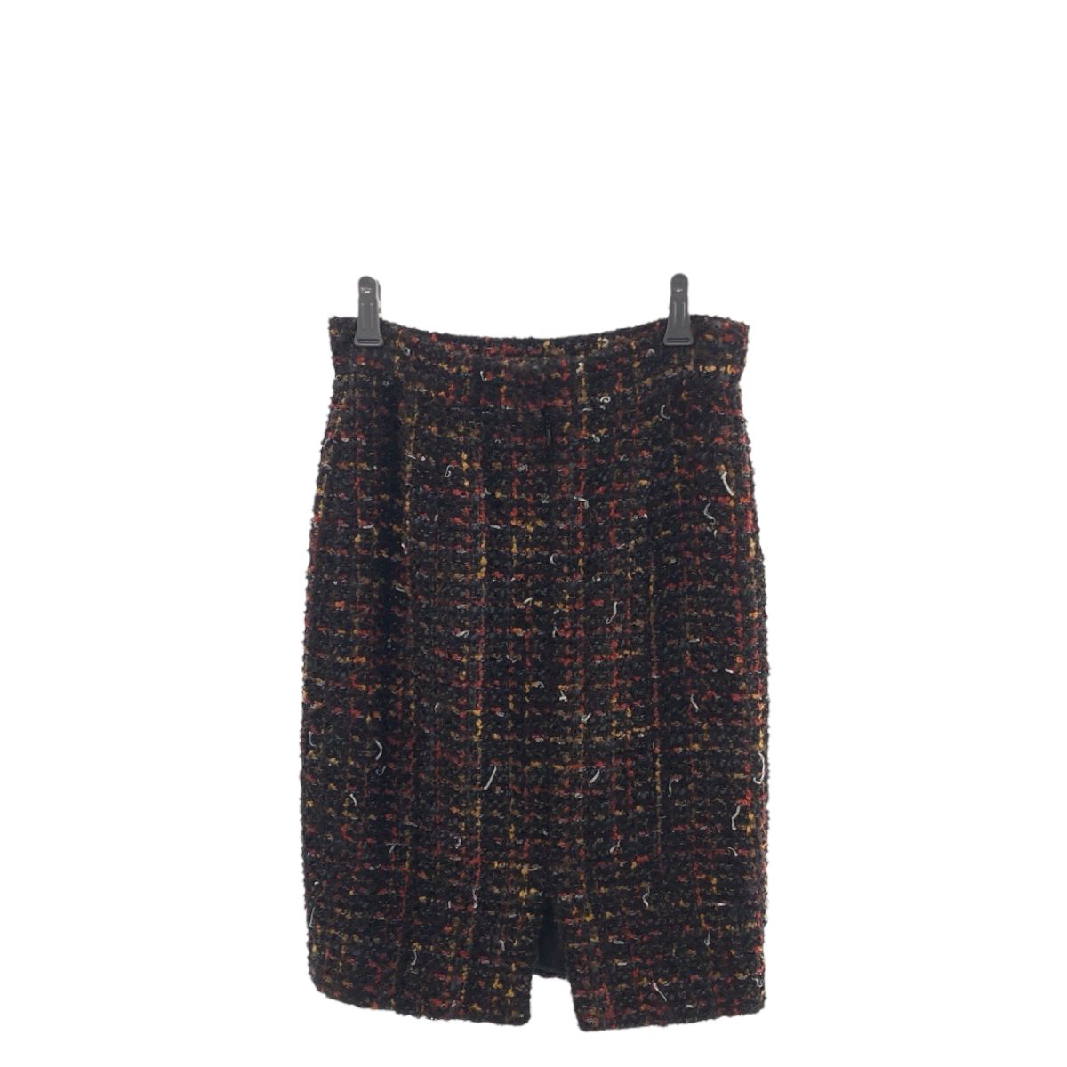 美品 CHANEL シャネル ココマーク サイズ36 マルチカラー シルク