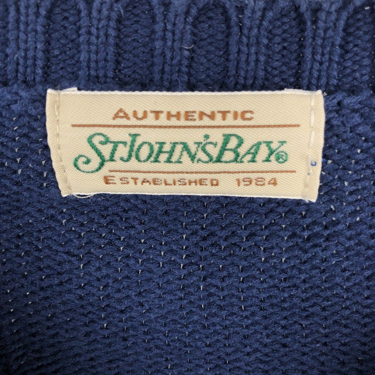 古着 90年代 セントジョンズベイ STJOHN'SBAY AUTHENTIC コットン