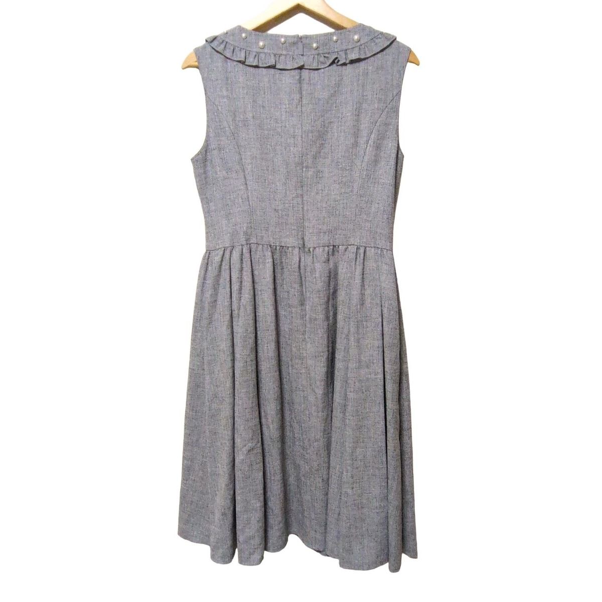 Rene(ルネ) ワンピース サイズ38 M レディース美品 - グレー クルー