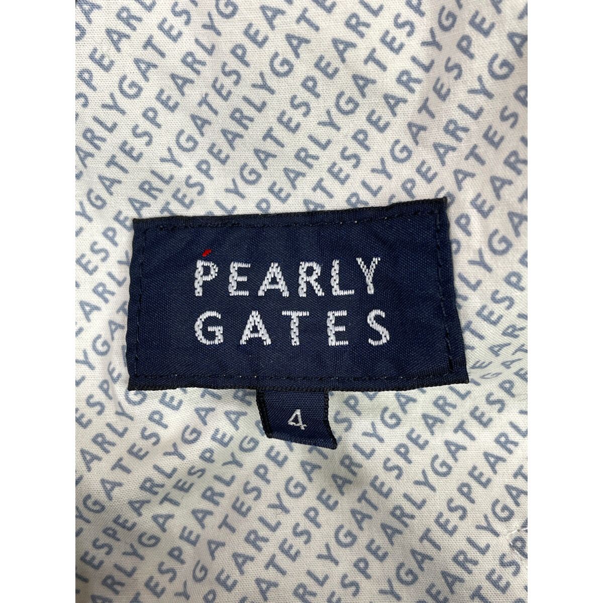 中古 メンズ パーリーゲイツ PEARLY GATES パンツ 4(M) 紺×緑 ネイビー