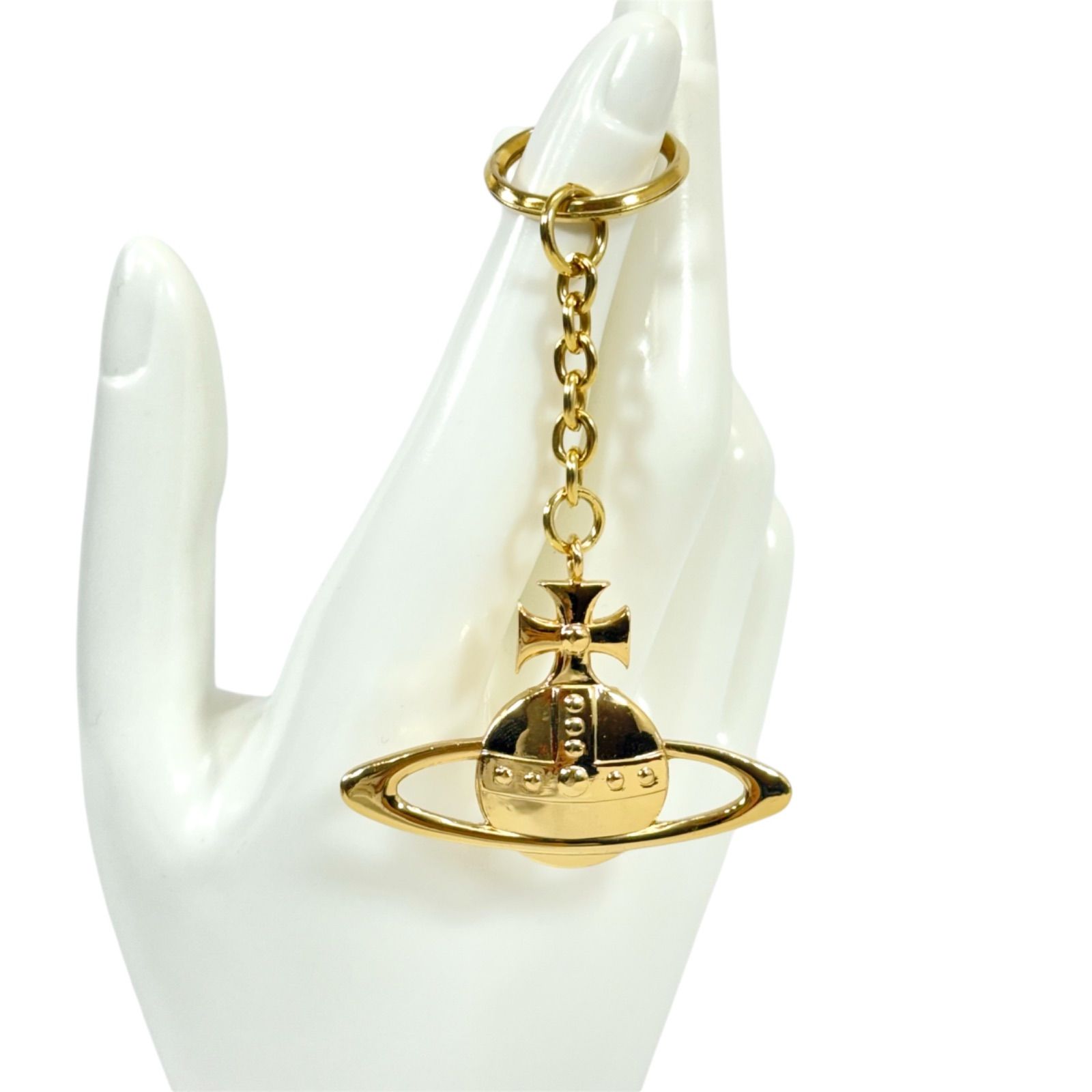 Vivienne Westwood 特大 バッグチャーム 金色 希少・美品】Vivienne Westwood ヴィヴィアン ウエストウッド オーブ