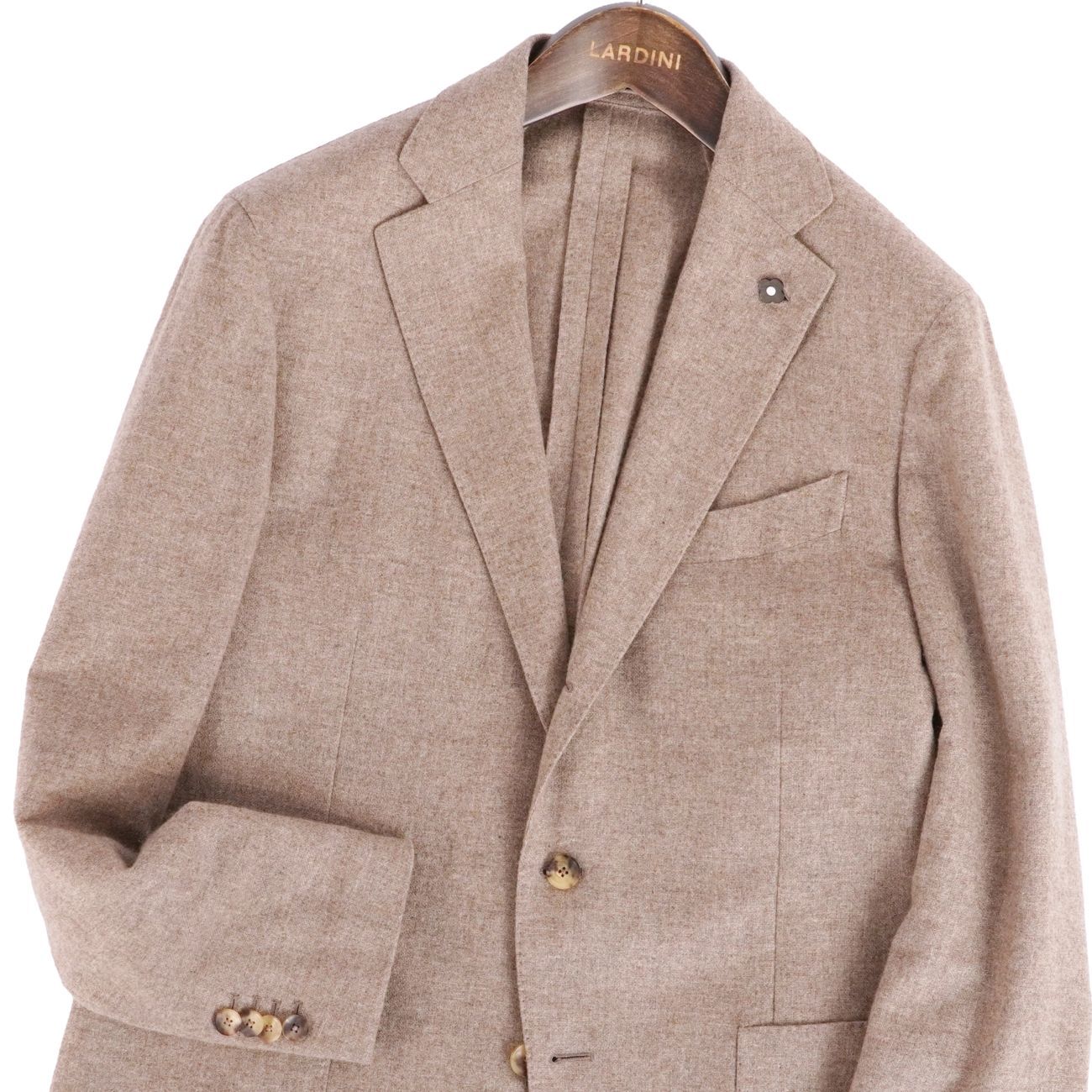 極美品 ラルディーニ LARDINI ジャケット テーラード カシミヤ