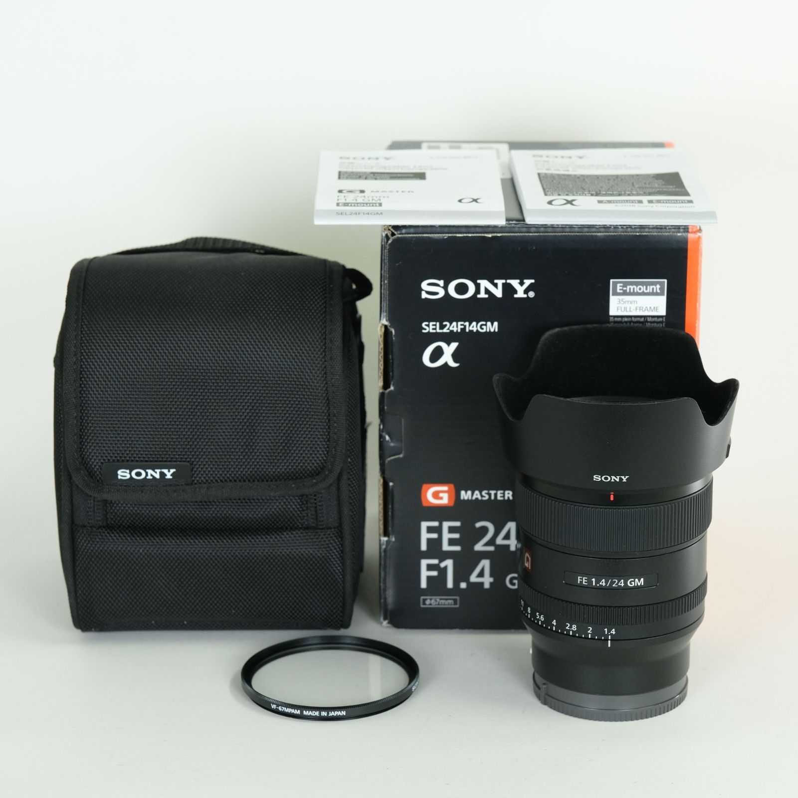 SONY FE24mm F1.4 GM SEL24F14GM レンズフィルター付 SONYソニー 24mm F1.4 GM SEL24F14GM フィルター付 Amazon.co.jp: SONY