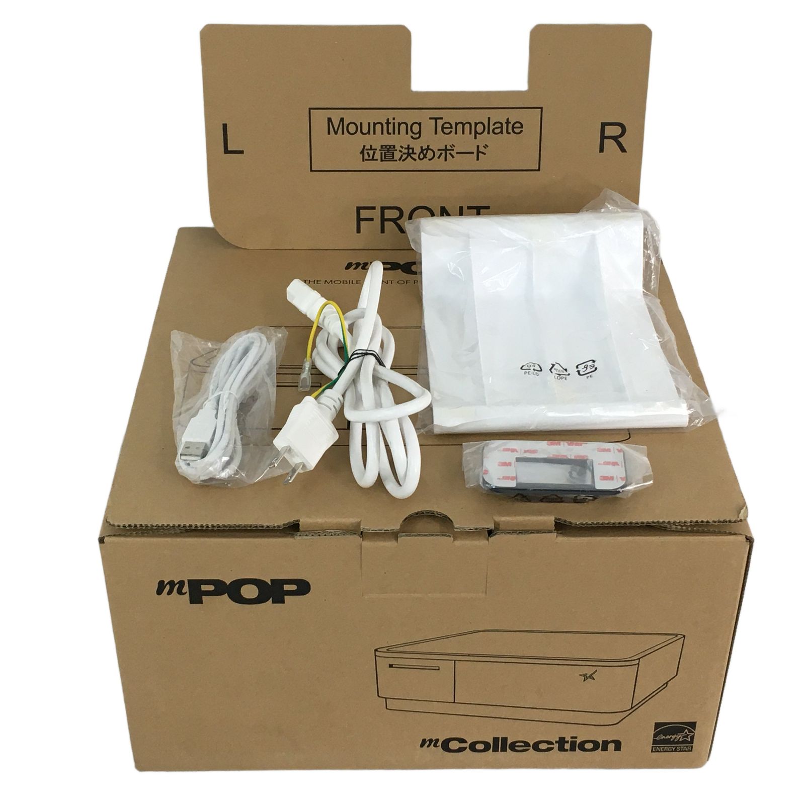 良好 スター精密 mPOP POP10 WHT JP A006 レシートプリンター 家電