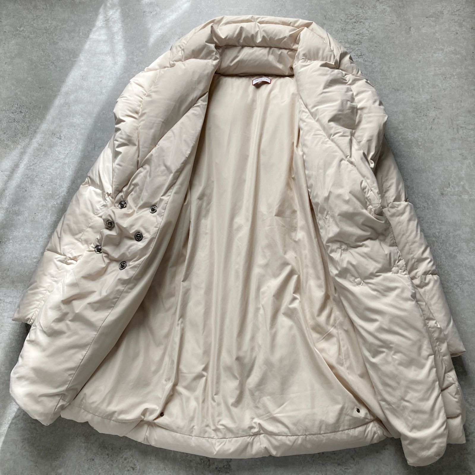 良品 MAX&Co. マックスアンドコー ダウンコート ボリューム襟 小顔効果