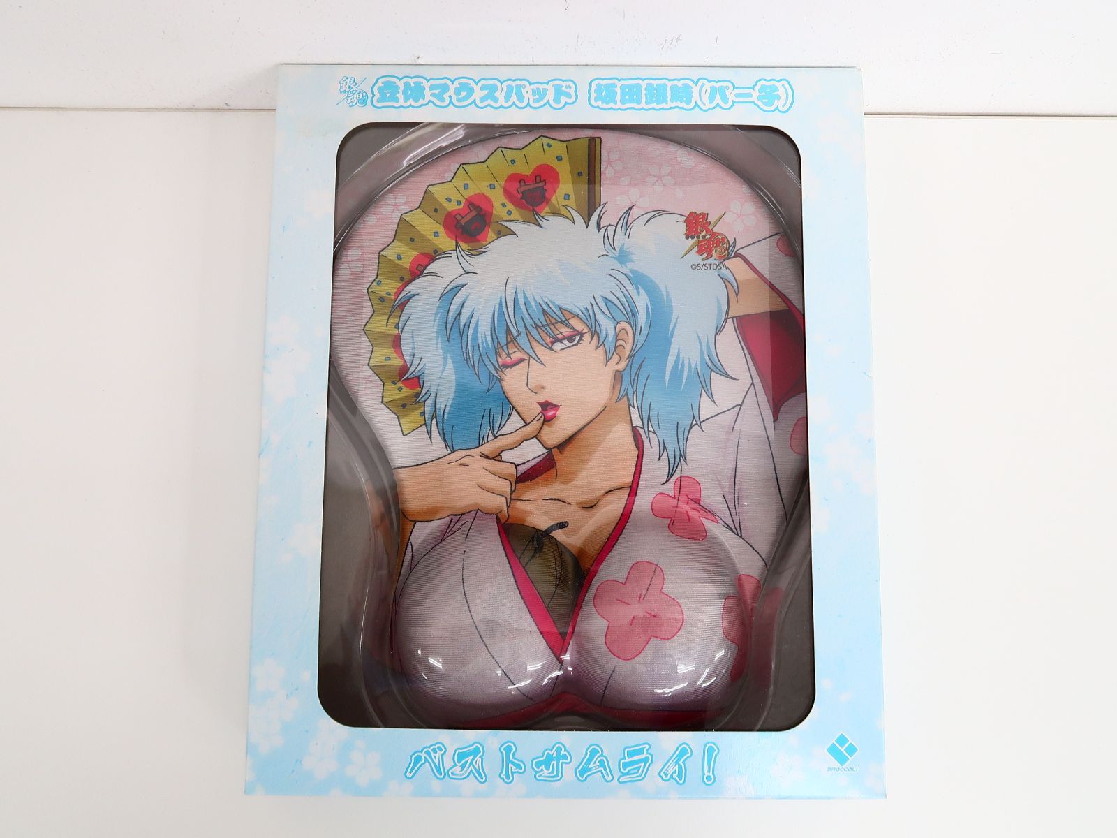 Gintama Sakata Gintoki (Parko) three-dimensional mouse pad