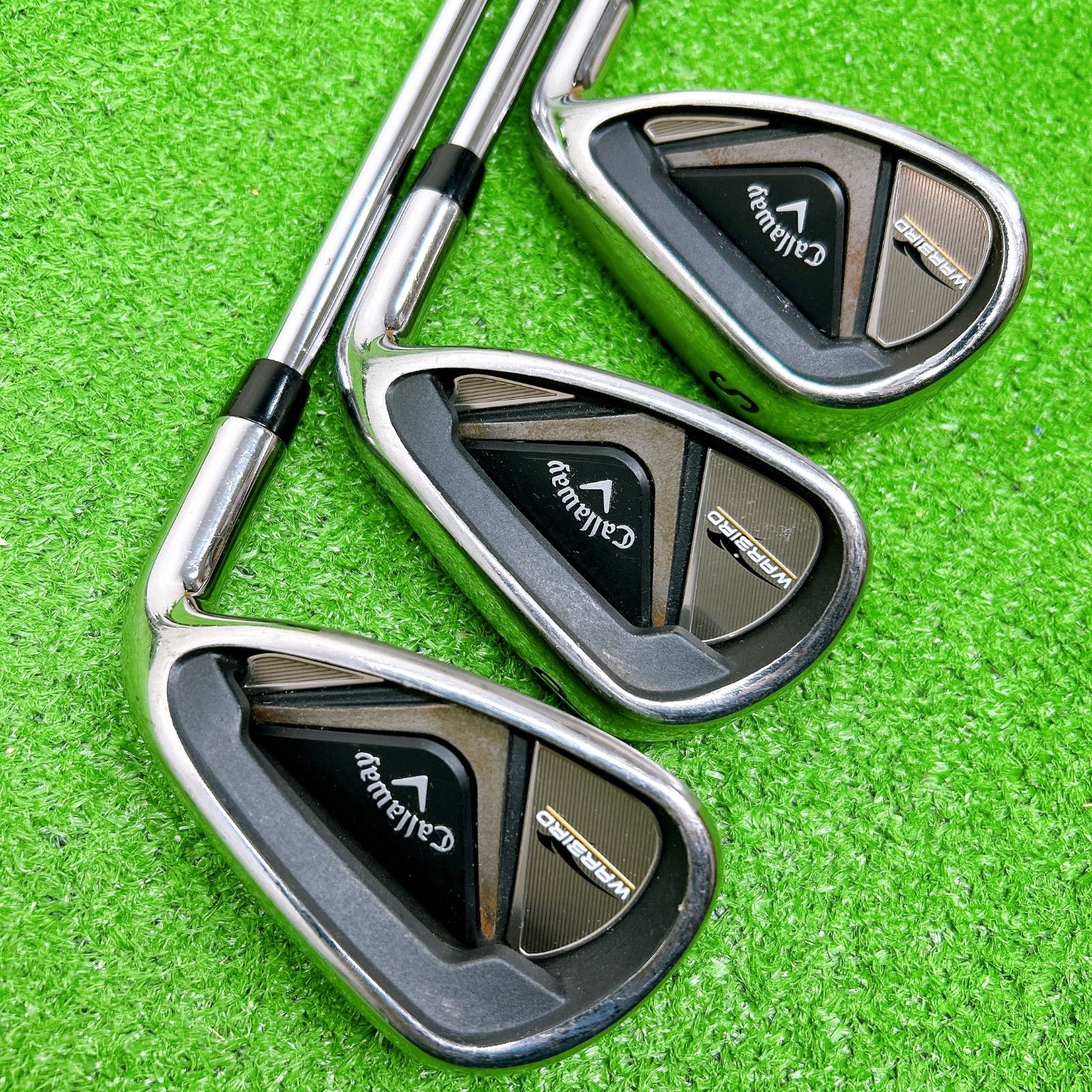 【男性用】Callaway WARBIRD アイアンセット 7本 少し訳有り キャロウェイ WARBIRD ウォーバード 現行 アイアンセット7