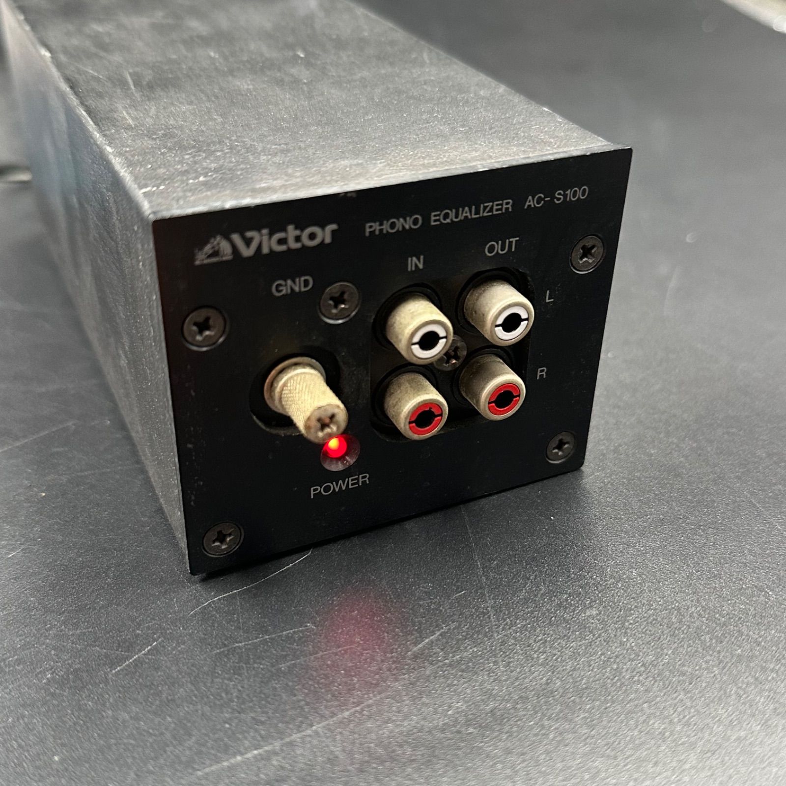 オーディオ機器 【動作確認済み】 Victor AC-S100 フォノ イコライザー
