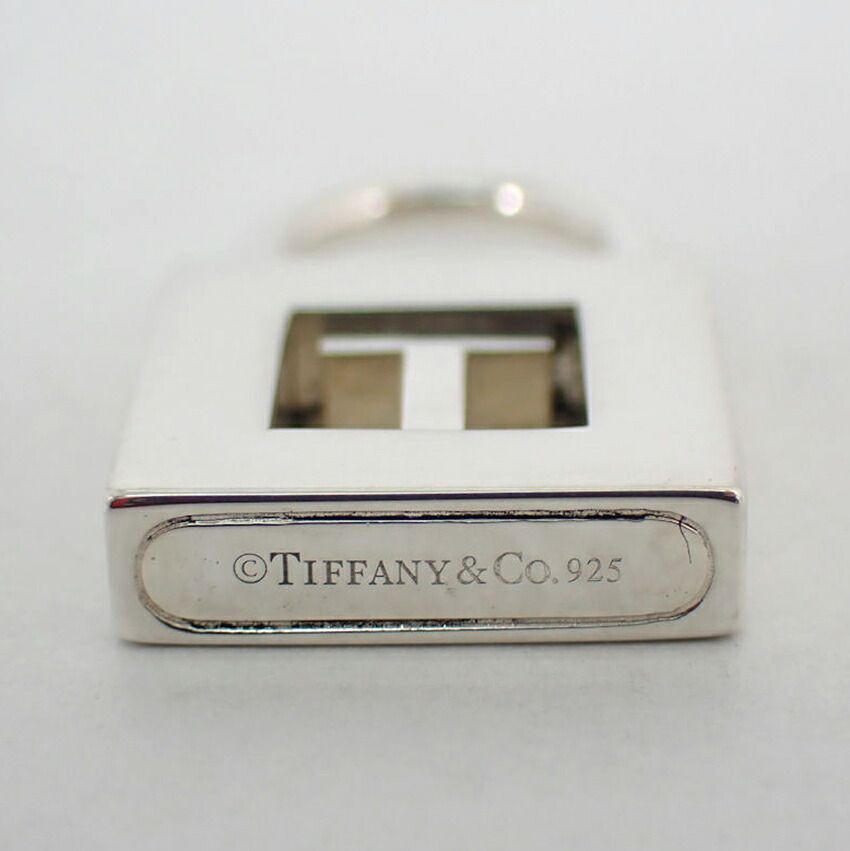 ティファニー 925 カデナ イニシャル T ペンダントトップ/j143-72