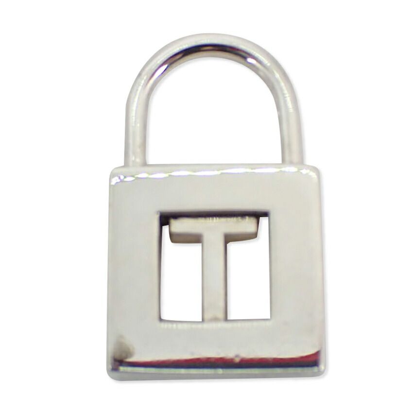 ティファニー 925 カデナ イニシャル T ペンダントトップ/j143-72