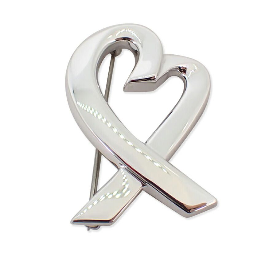 ティファニー 925 ラビングハート ブローチ//j140-46 - メルカリ