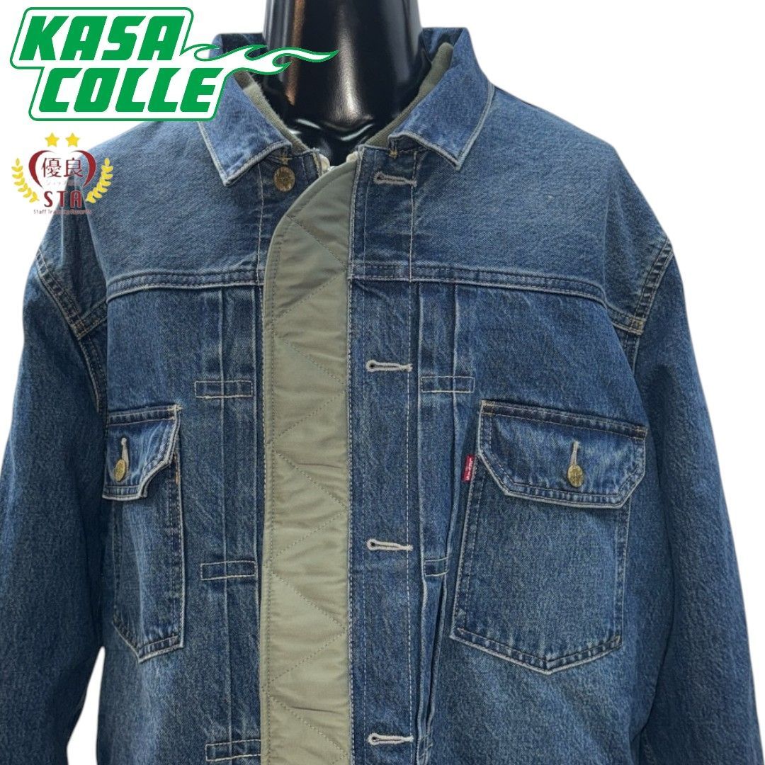 sacai / Levi's】サカイ リーバイス デニム × ナイロンツイル MA-1