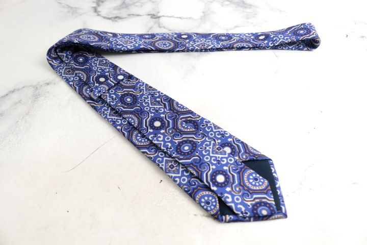 フランコバッシ ブランド ネクタイ 総柄 ビームス シルク イタリア製