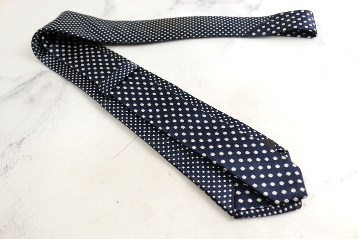 ポールスチュアート ブランド ネクタイ ドット柄 シルク PO メンズ