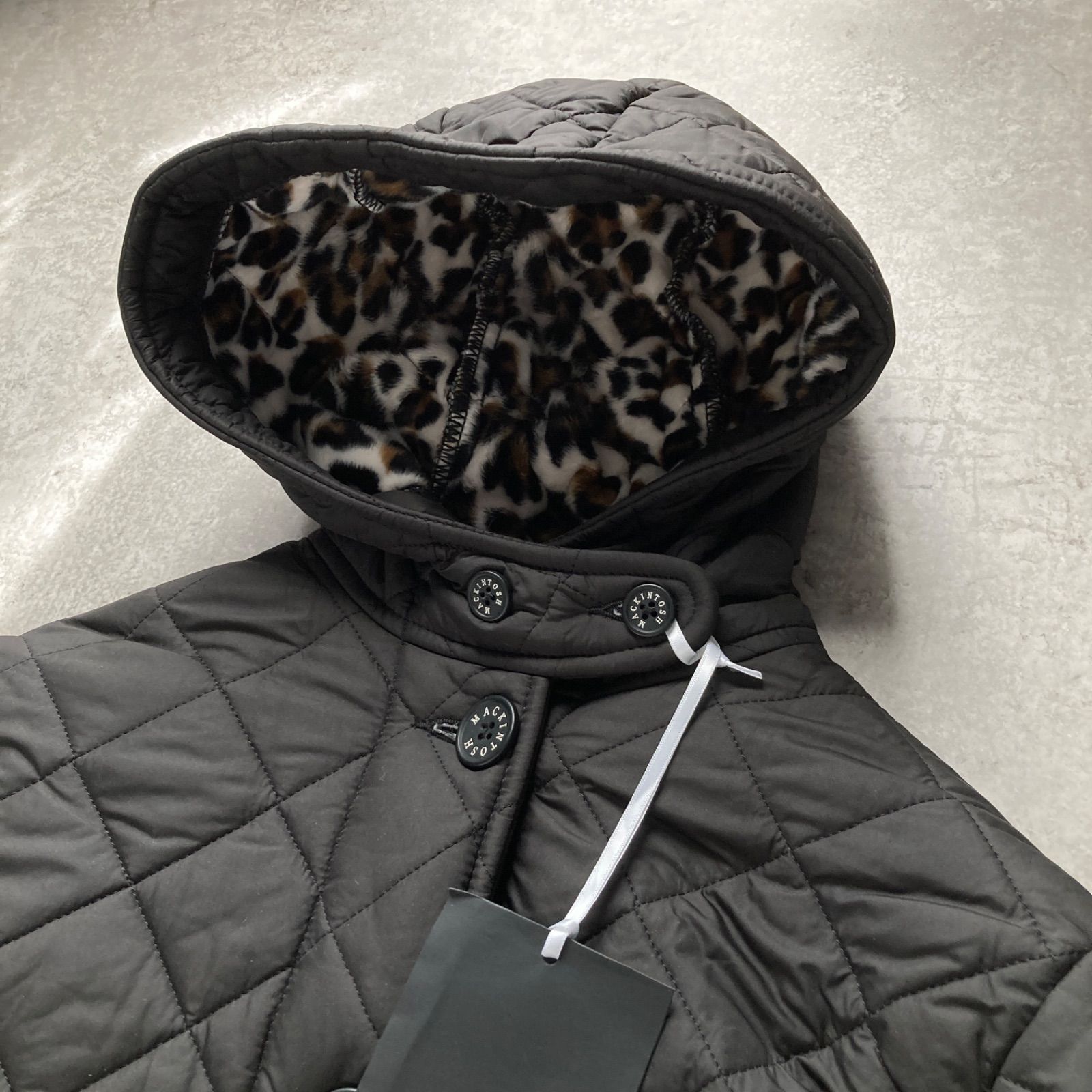 極美品 マッキントッシュ MACKINTOSH グランジ キルティングコート