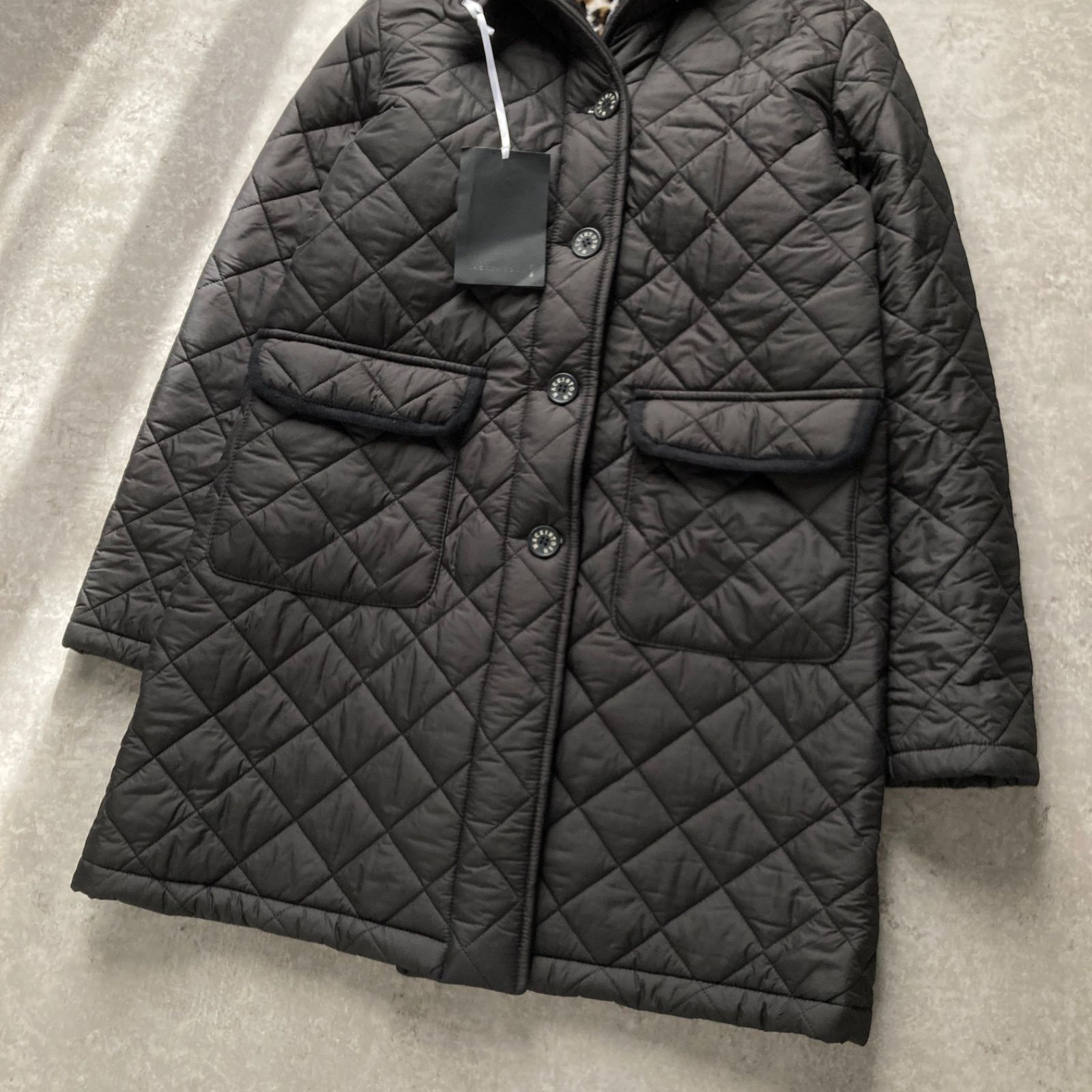 極美品★マッキントッシュ　キルティングコート 英国製　ボア　グランジ　カーキ 極美品 マッキントッシュ MACKINTOSH グランジ キルティングコート