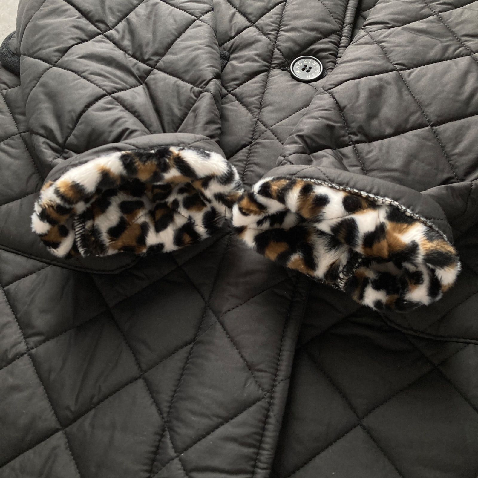 極美品 マッキントッシュ MACKINTOSH グランジ キルティングコート