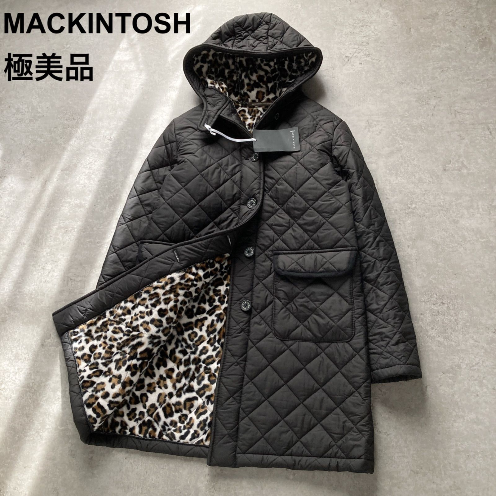 極美品 マッキントッシュ MACKINTOSH グランジ キルティングコート