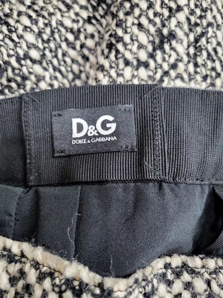 ドルチェ&ガッバーナ DOLCE&GABBANA ウールツイードスカート DOLCE&GABBANA - 【極美品】DOLCE&GABBANA☆ツイード フレア スカート