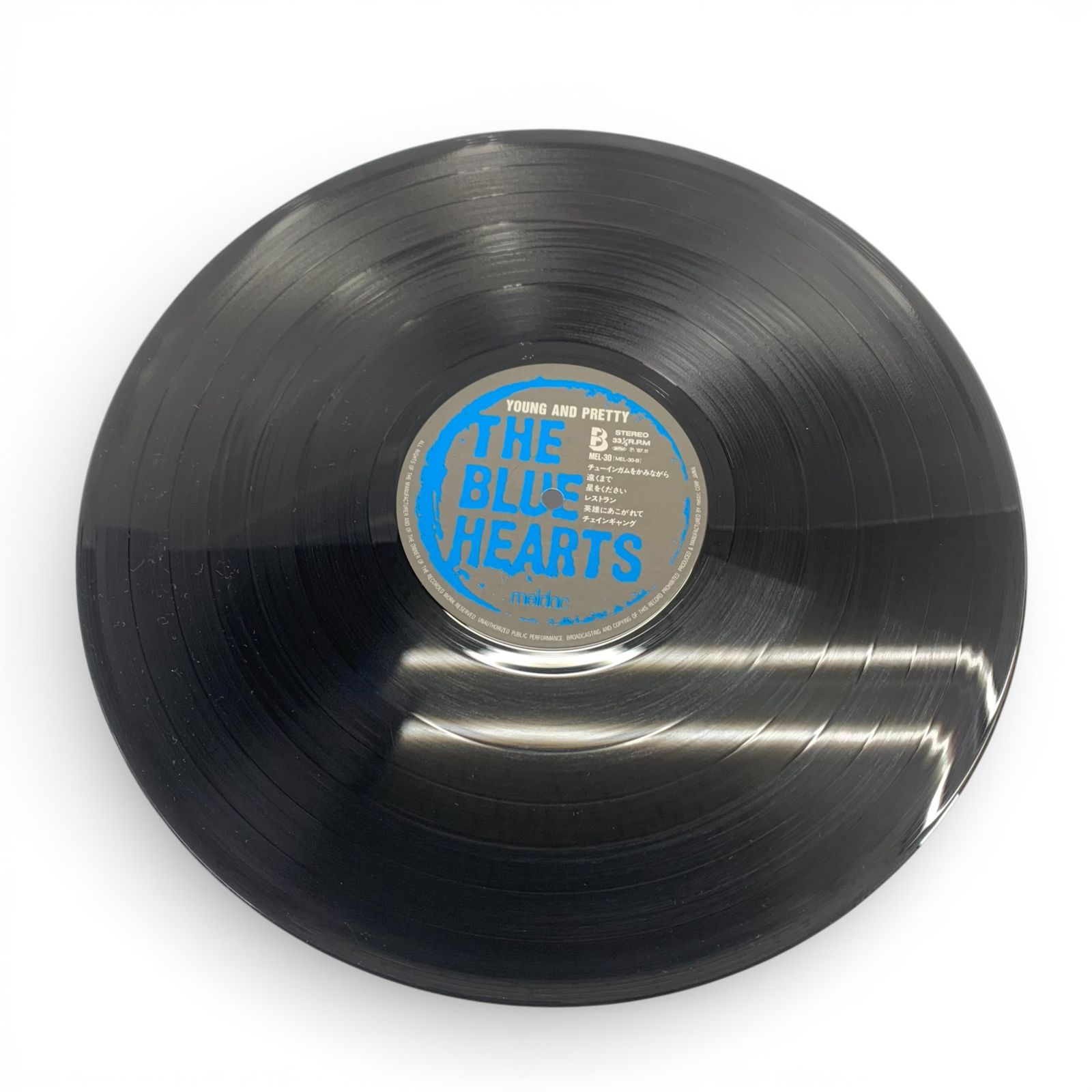 レコード】THE BLUE HEARTS／YOUNG AND PRETTY 入手困難品 THE BLUE