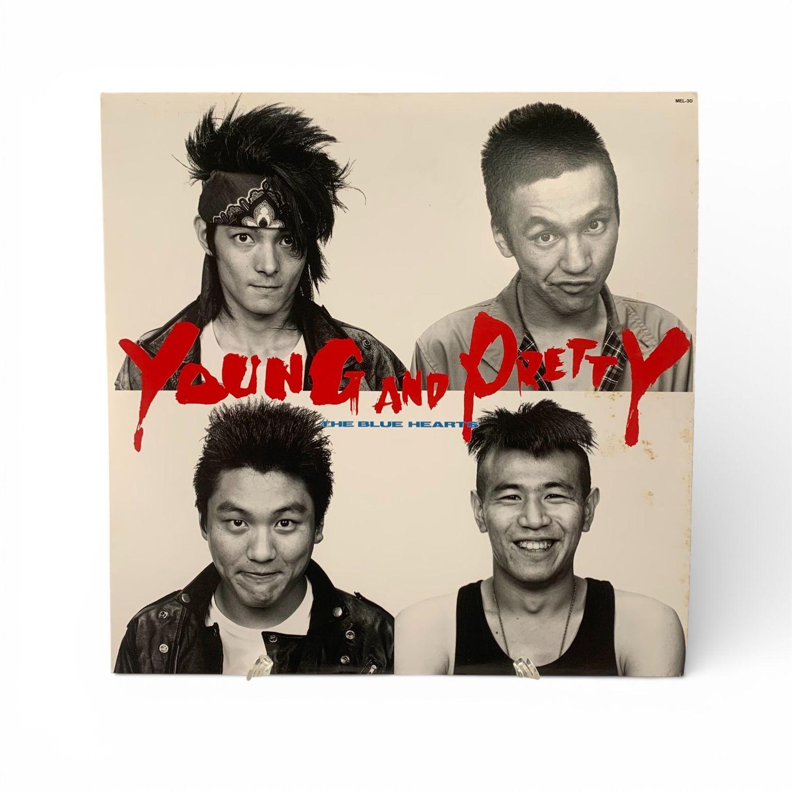THE BLUE HEARTS ザ・ブルーハーツ LPレコード YOUNG AND PRETTY MEL